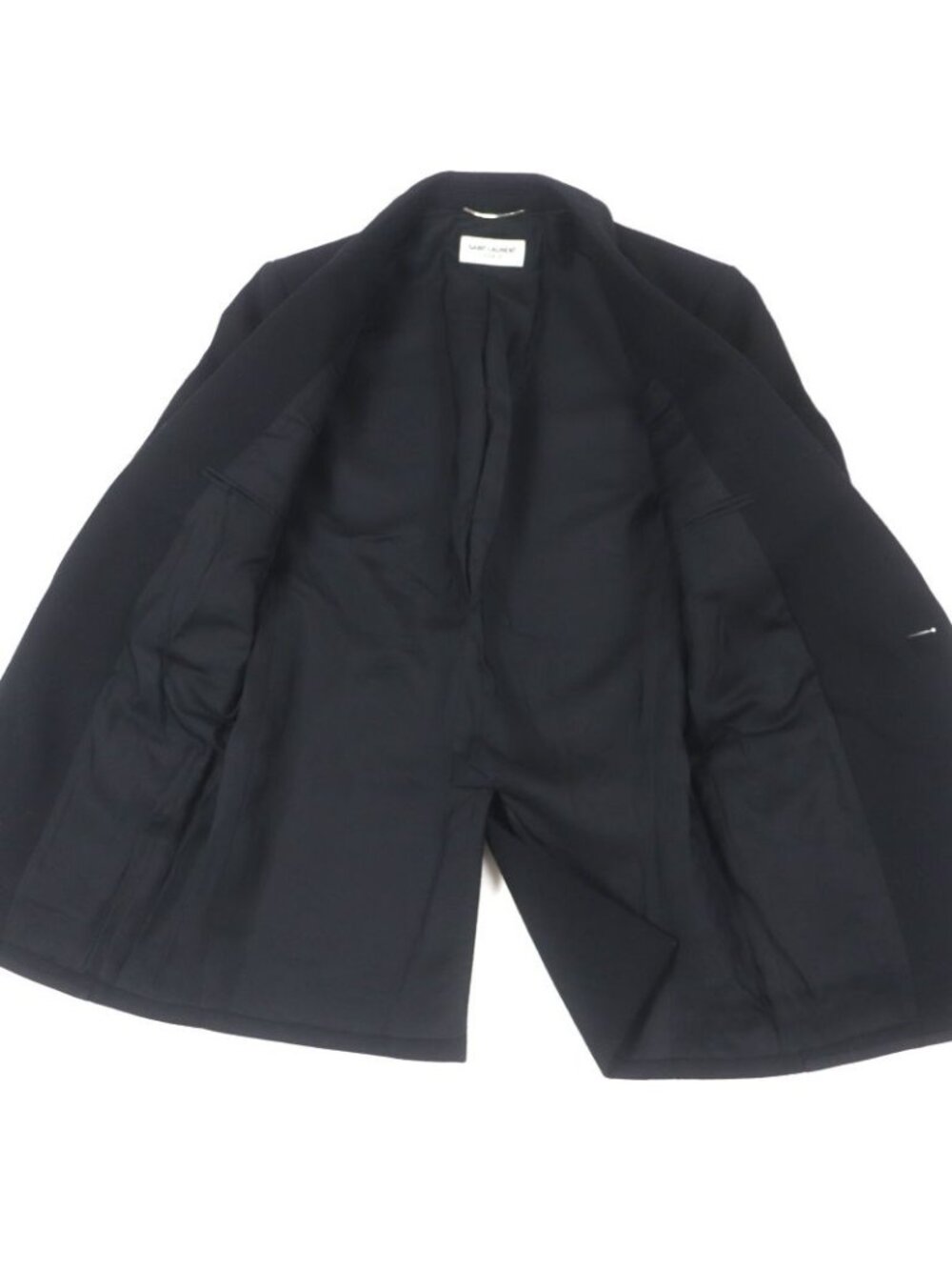 Saint Laurent Paris 2021 100% Silk Lining Single Jacket Tailored - Picture 5 of 11